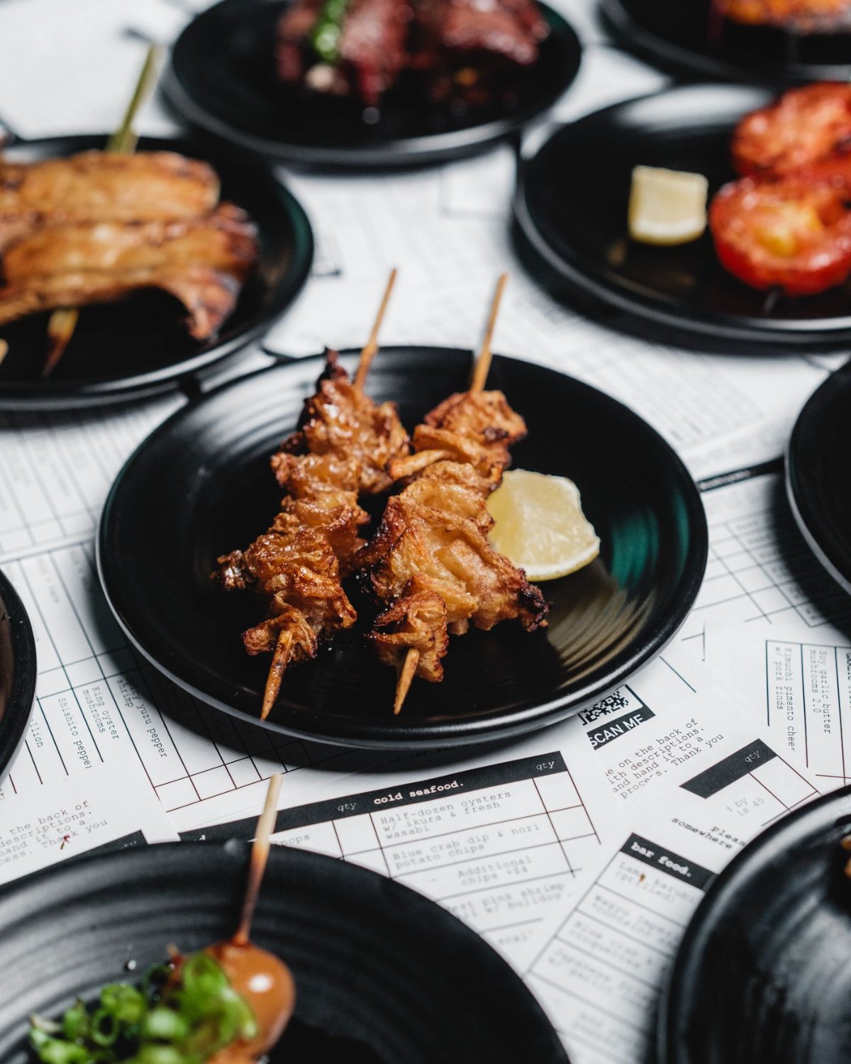 焼き鳥や鶏肉