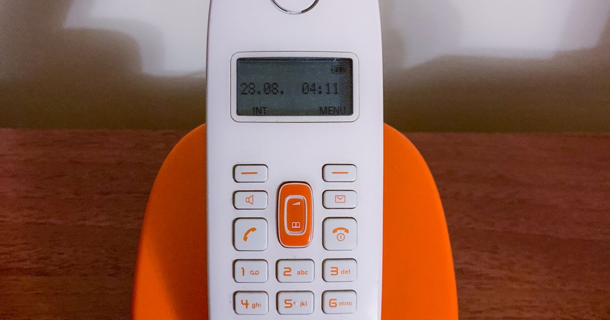 固定電話の子機