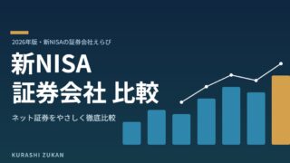 新NISAの証券会社比較|おすすめネット証券の選び方【2026年版】